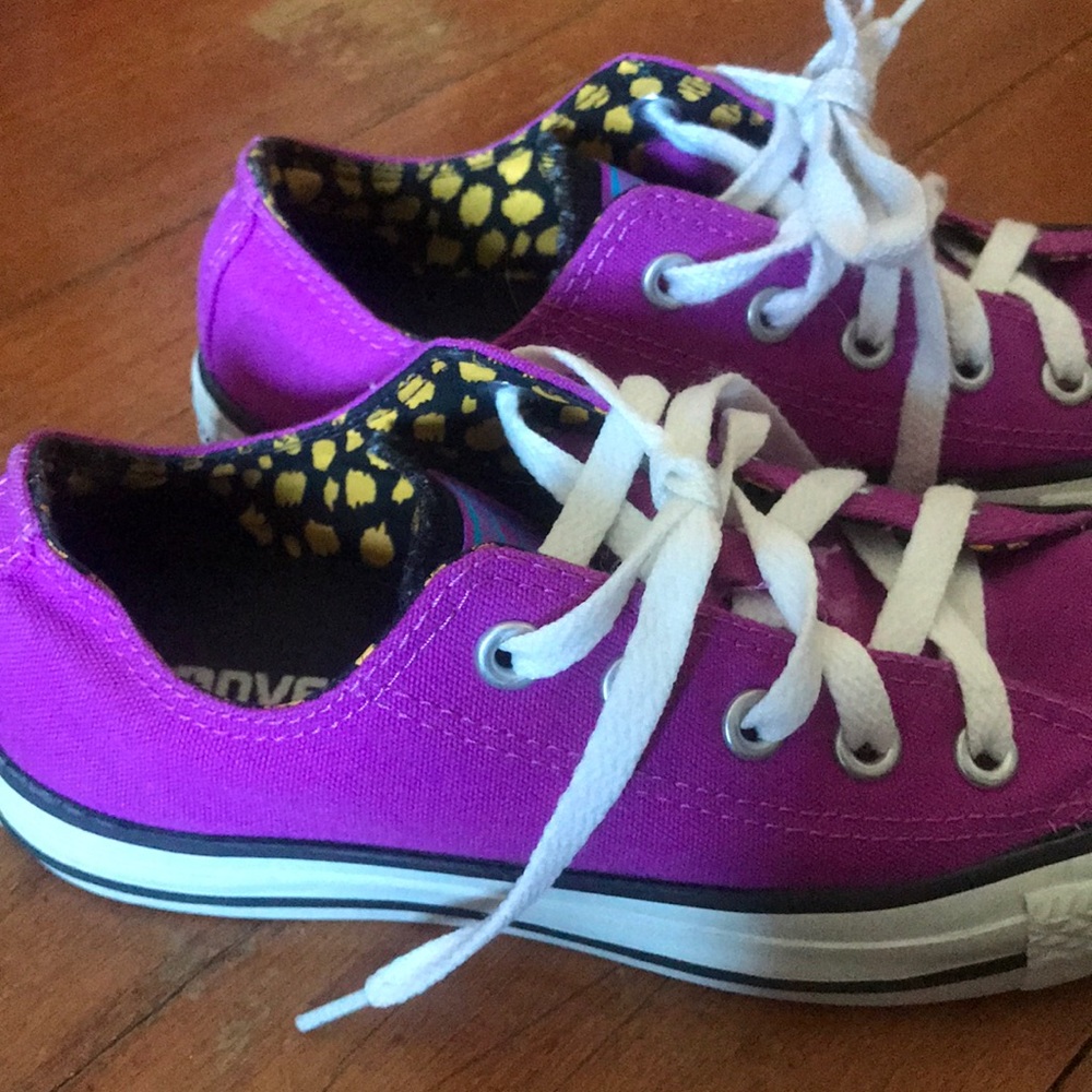 Purple converse